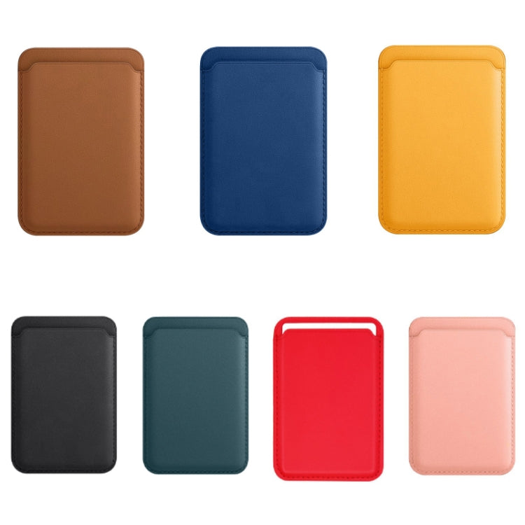 MagSafe Magnetic Leather Card Case Holster For iPhone