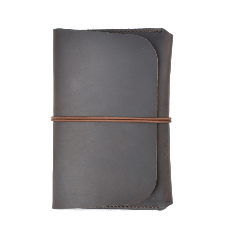 Crazy Horse Skin  Passport Bag Document Holder Retro Boarding Pass Wallet Card Holder