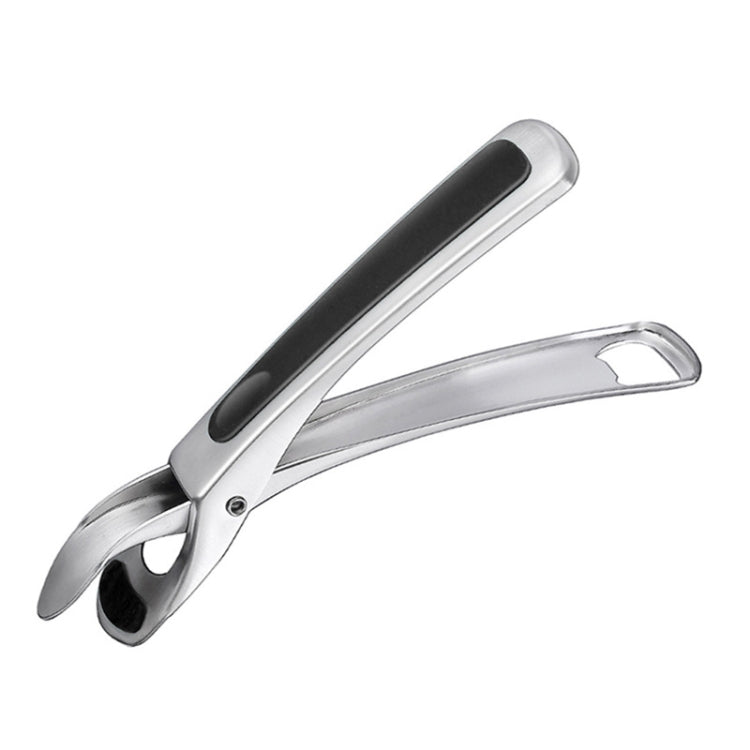 Kitchen 304 Stainless Steel Inlaid Rubber Non-Slip Anti-Scald Dish Holder And Tray Lifter