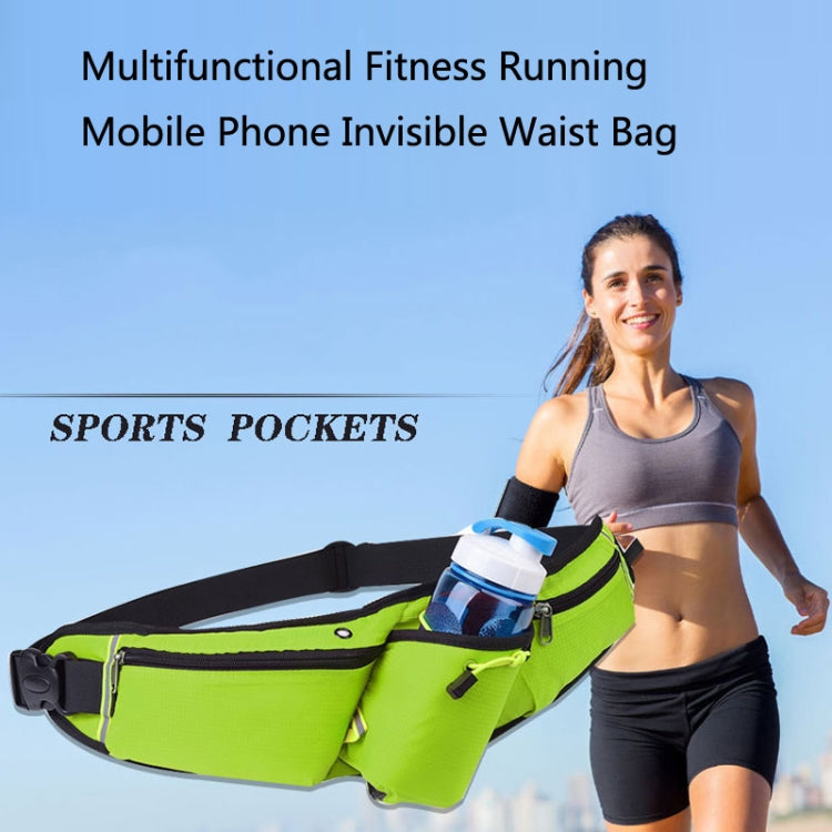 Outdoor Sports Water Bottle Waist Bag Multifunctional Fitness Running Mobile Phone Invisible Waist Bag