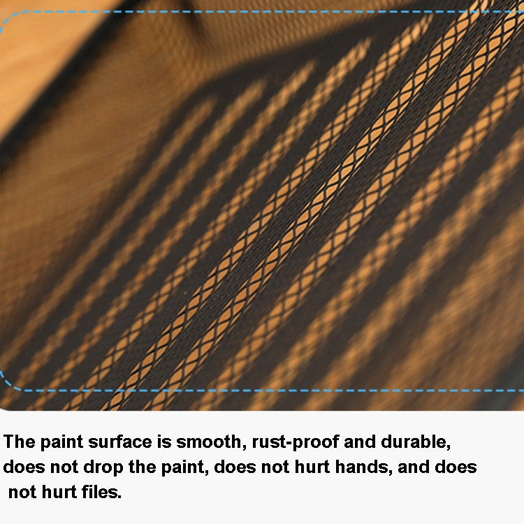 Net-Shaped File Rack Data Storage Frame Storage Rack Metal File Management Rack,Style: