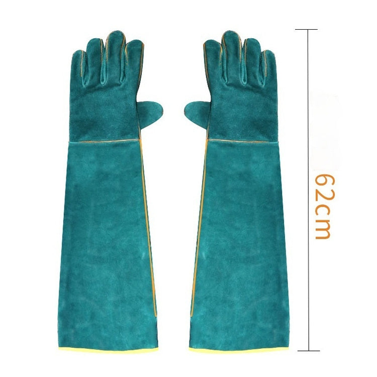 Reptile Anti-Bite Gloves 62cm Length Pet Protective Gloves