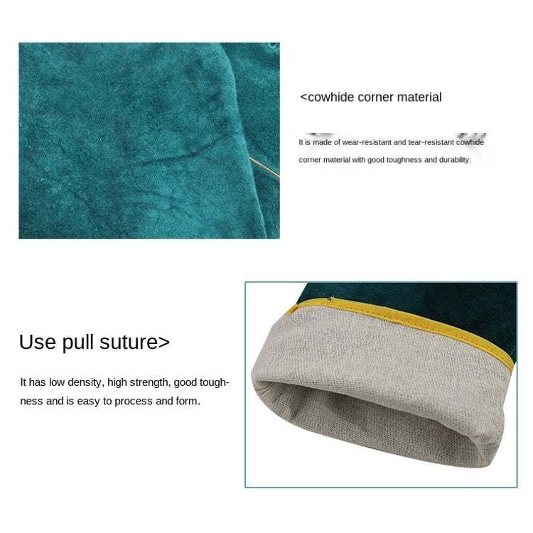 Reptile Anti-Bite Gloves 62cm Length Pet Protective Gloves