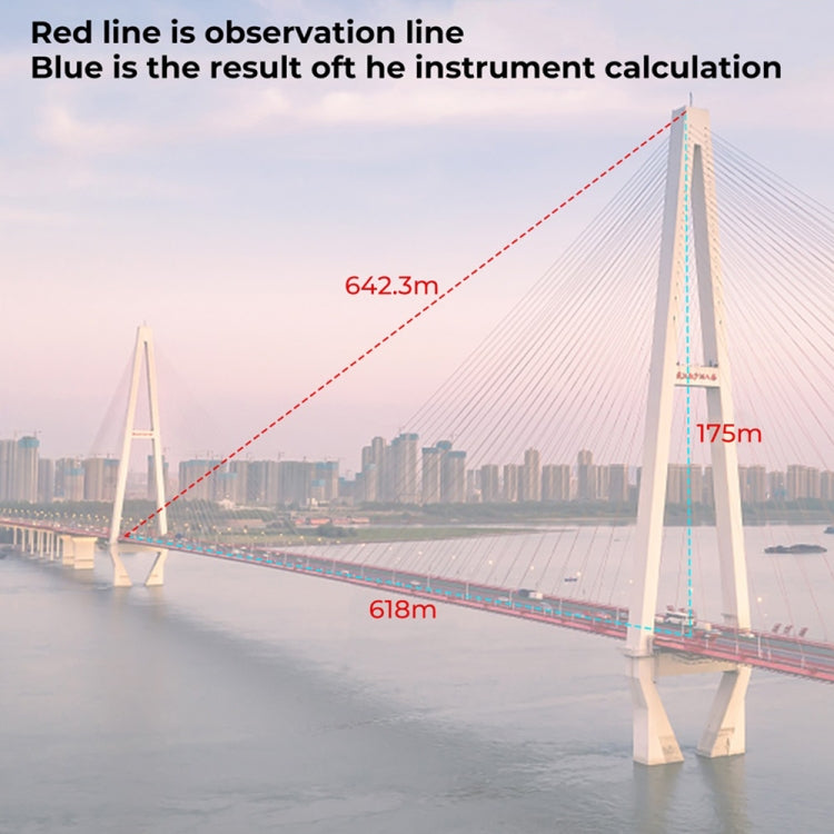 SNDWAY Rangefinder Instrument Outdoor Telescope Golf Measuring Instrument