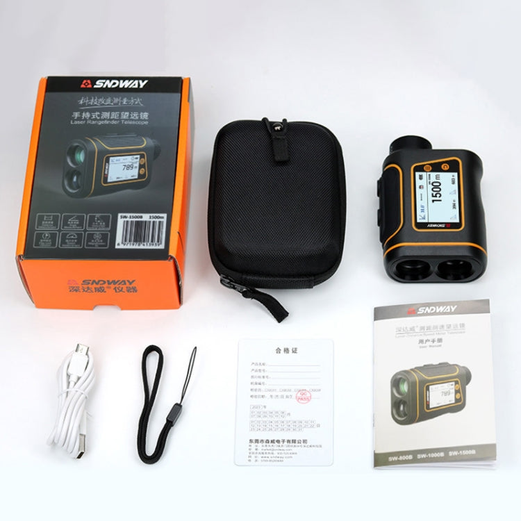 SNDWAY Rangefinder Instrument Outdoor Telescope Golf Measuring Instrument