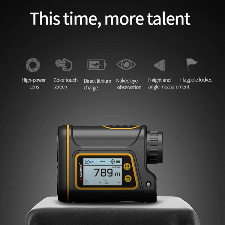 SNDWAY Rangefinder Instrument Outdoor Telescope Golf Measuring Instrument