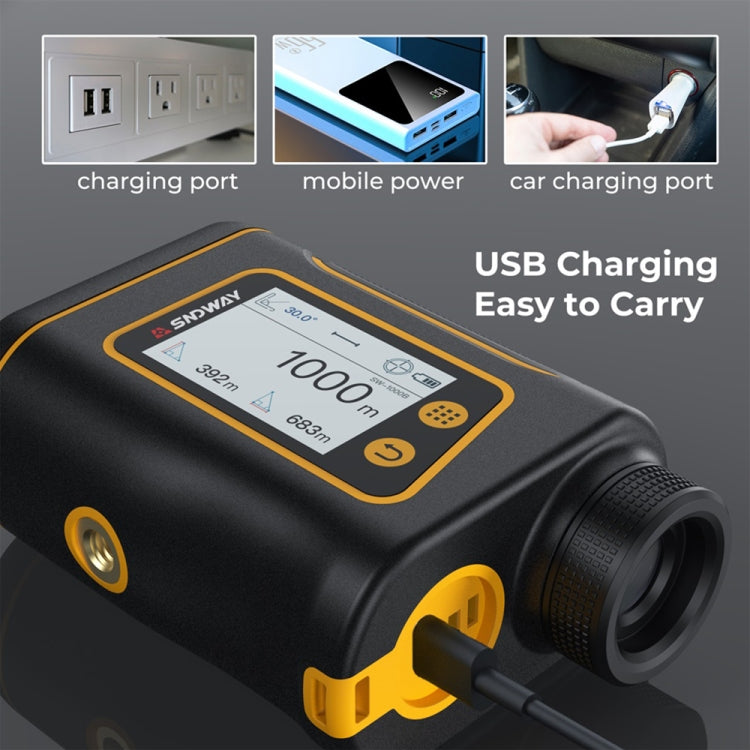 SNDWAY Rangefinder Instrument Outdoor Telescope Golf Measuring Instrument