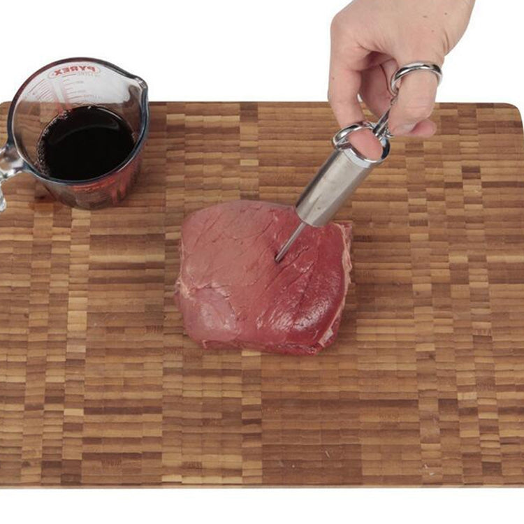 Stainless Steel Seasoning Turkey Syringe Kitchen Seasoning Syringe