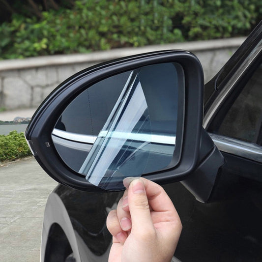 2pcs /Set Rainproof Anti-Fog And Anti-Reflective Film For Car Rearview Mirror