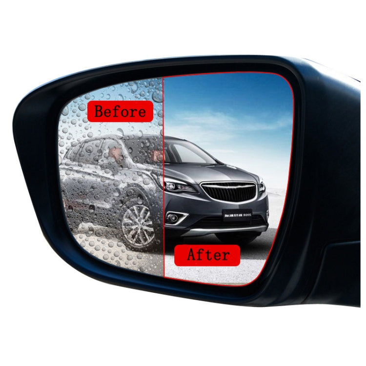 2pcs /Set Rainproof Anti-Fog And Anti-Reflective Film For Car Rearview Mirror