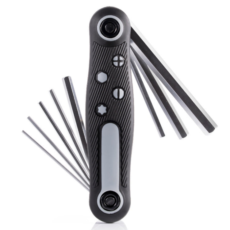 8 In 1 Bicycle Repair Portable Folding Allen Wrench