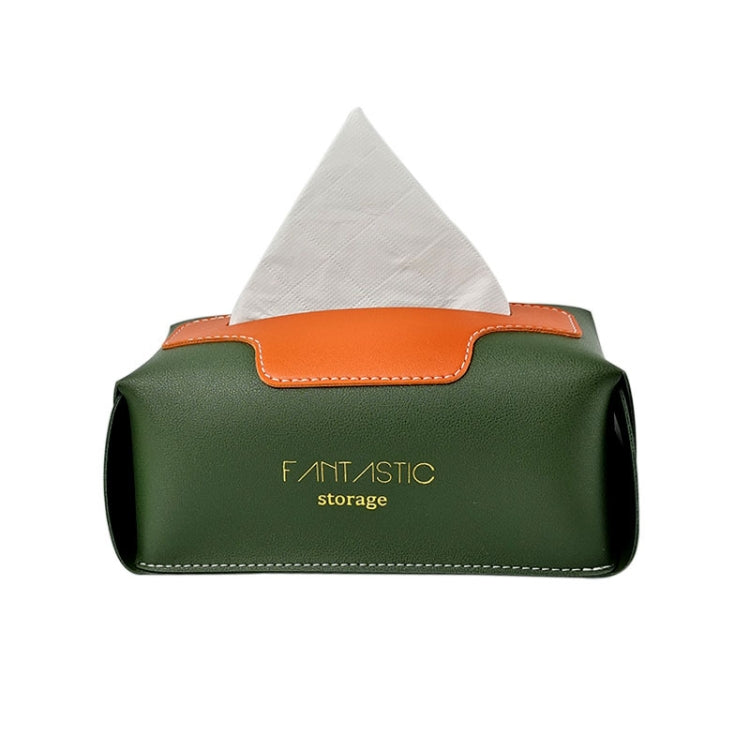 SJM0041 Car PU Paper Tissue Box Hotel Napkin Paper Box Toilet Paper Box