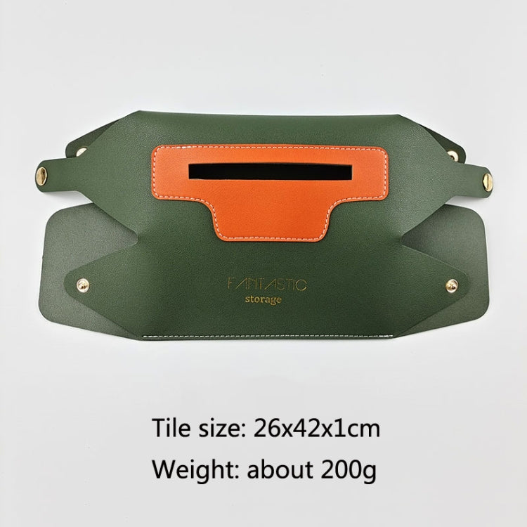 SJM0041 Car PU Paper Tissue Box Hotel Napkin Paper Box Toilet Paper Box