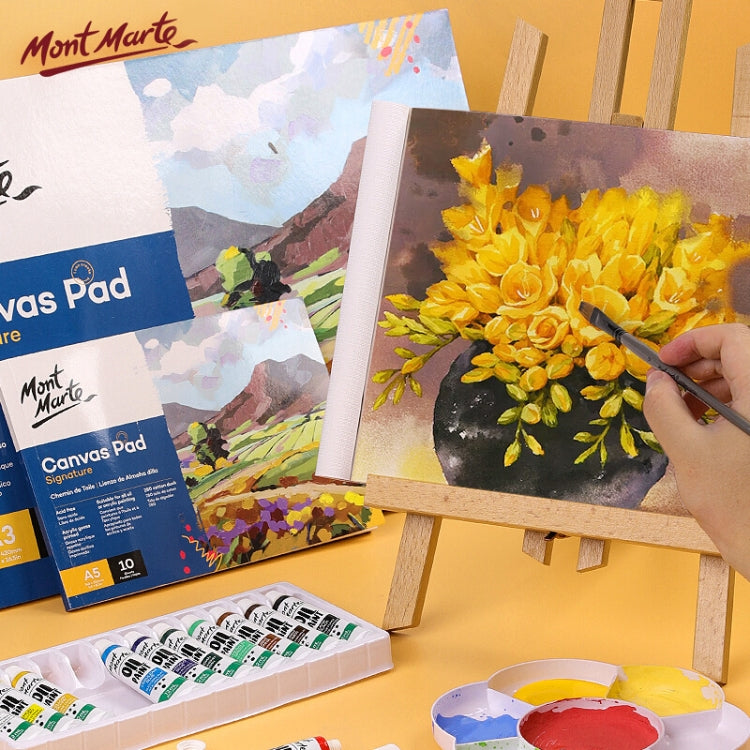 10 Sheet/pack Oil Acrylic Painting Canvas Pad Paper Book Painting Canvas Paper