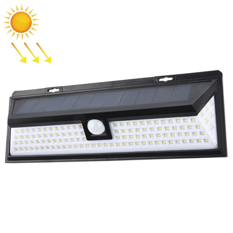 Solar 3-Sides Floodlit Motion Sensing Wall Light Outdoor Garden Corridor Street Light
