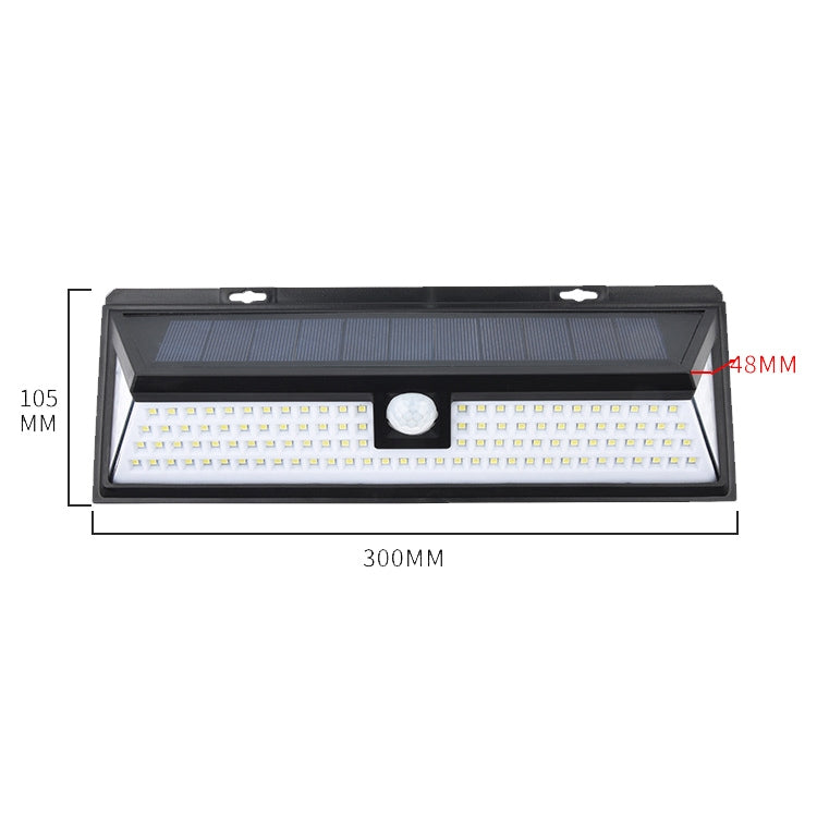 Solar 3-Sides Floodlit Motion Sensing Wall Light Outdoor Garden Corridor Street Light