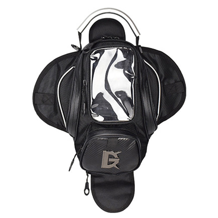 GHOST RACING GR-YXB08 Motorcycle Bag Touch Navigation Fuel Tank Package Dust Waist Bag