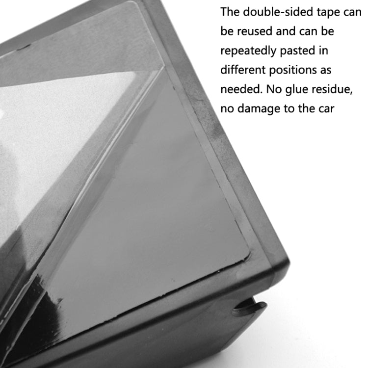 DM-020 Car Sticky Carbon Fiber Storage Bag Car Mobile Phone Storage Box Small