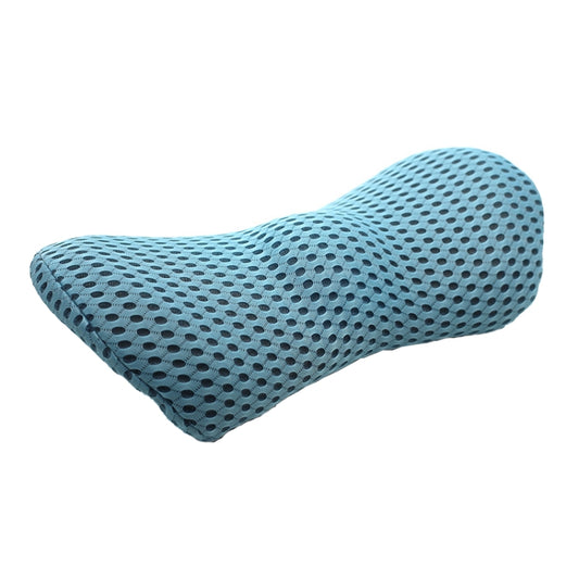 Car Supplies Lumbar Support Memory Foam Car Backrest Lumbar Cushion Seat Cushion Lumbar Pillow, 4D Grid Blue, 4D Grid Light Gray, 4D Grid Dark Gray, 4D Grid Black, Blue+Light Gray, Green+Light Gray, Crystal Velvet Dark Gray, Comfortable Pink