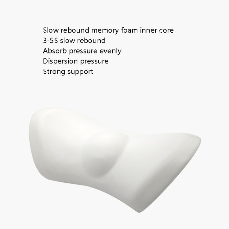 Car Supplies Lumbar Support Memory Foam Car Backrest Lumbar Cushion Seat Cushion Lumbar Pillow