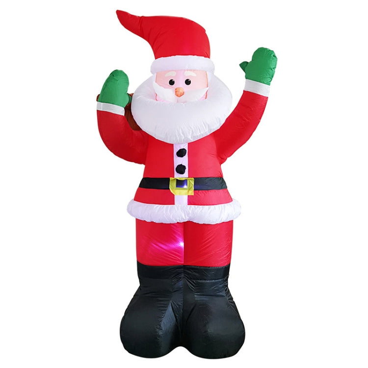 Santa Claus Christmas Tree Snowman Inflatable LED Luminous Christmas Ornaments,