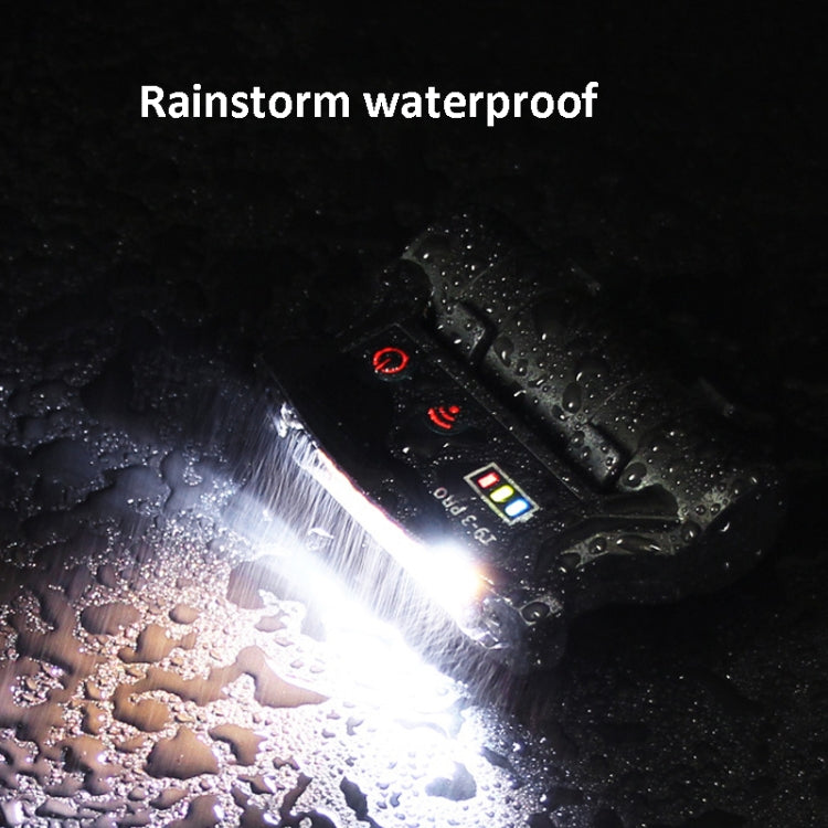 Fishing Headlight Induction Night Fishing Clip Cap Lamp Head-Wearing Small Super Bright Light Rechargeable Cap Clip Lamp,Style: