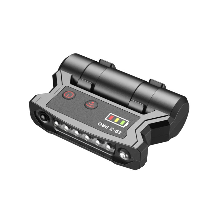 Fishing Headlight Induction Night Fishing Clip Cap Lamp Head-Wearing Small Super Bright Light Rechargeable Cap Clip Lamp,Style: