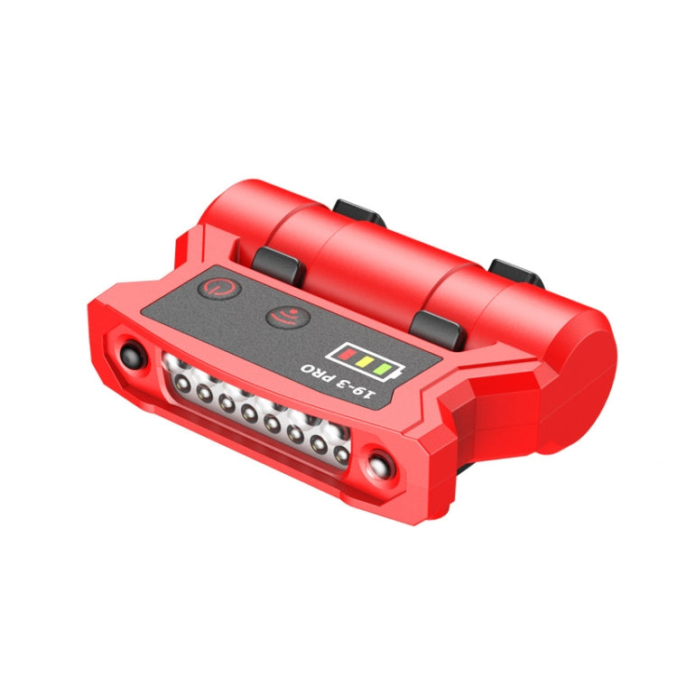 Fishing Headlight Induction Night Fishing Clip Cap Lamp Head-Wearing Small Super Bright Light Rechargeable Cap Clip Lamp,Style: