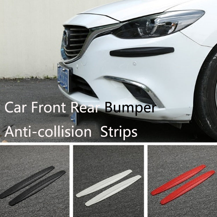 Car Front Rear Bumper Anti-Collision And Anti-Scratch Strips Body Scratch Decoration Stickers, Color: