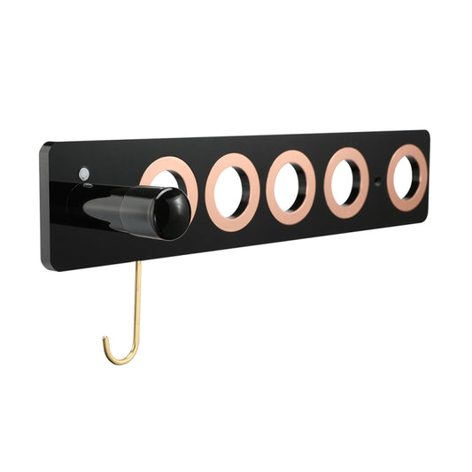 JD01 Punch-Free Hange Acrylic Hair Dryer Storage Bracket For Dyson Hair Dryer, JD01 (Black), JD01 (Transparent)