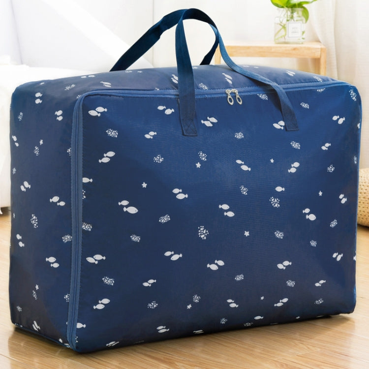 Oxford Cloth Quilt Moisture-Proof & Waterproof Storage Bag Zipper Portable Moving Luggage Bag