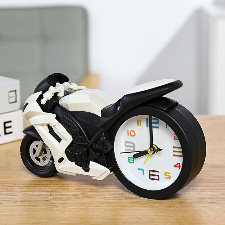 Motorcycle Alarm Clock Ornaments Creative Child Gift Clock
