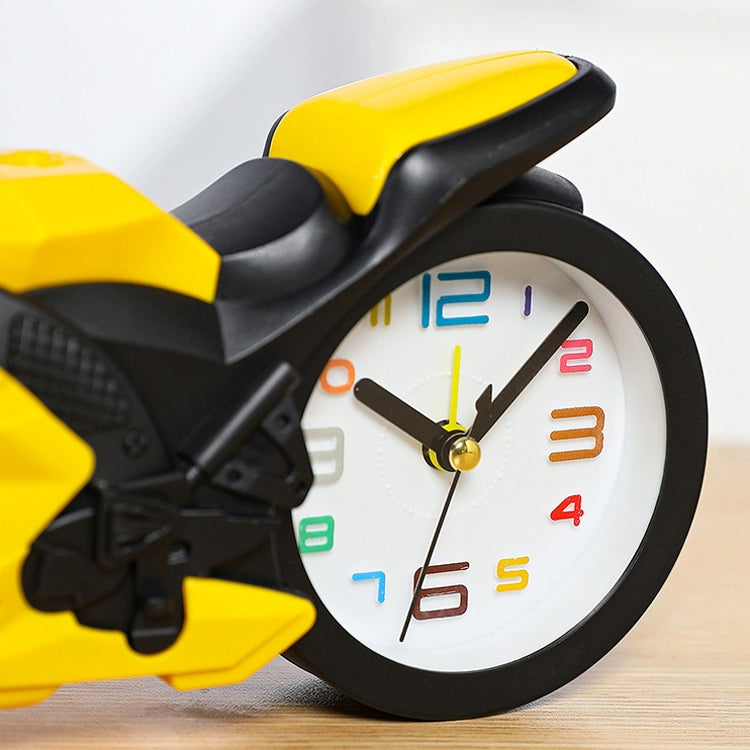 Motorcycle Alarm Clock Ornaments Creative Child Gift Clock