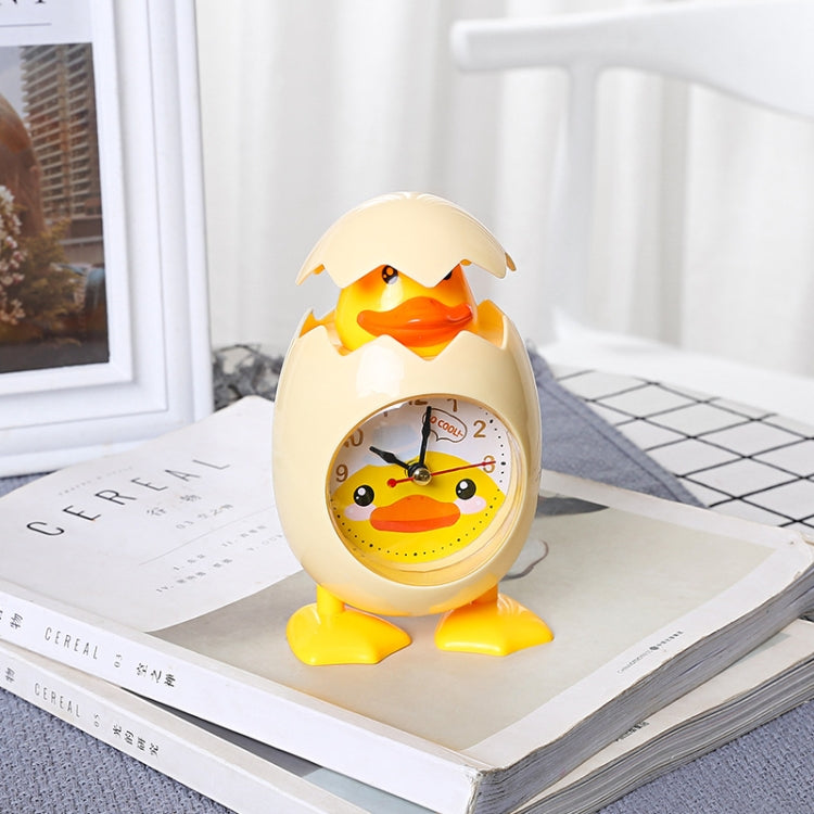 RP001 Cartoon Chicken Eggshell Chicks Alarm Clock Student Gift Children Bedroom Ornaments