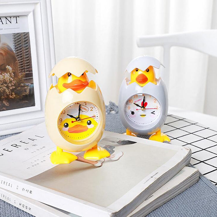 RP001 Cartoon Chicken Eggshell Chicks Alarm Clock Student Gift Children Bedroom Ornaments