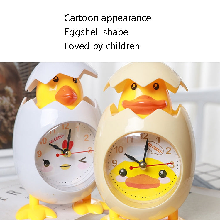 RP001 Cartoon Chicken Eggshell Chicks Alarm Clock Student Gift Children Bedroom Ornaments