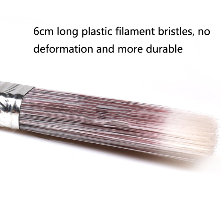 H-240 Car Air Conditioning Air Outlet Dashboard Brush Crevice Corner Cleaning Brush, Size：