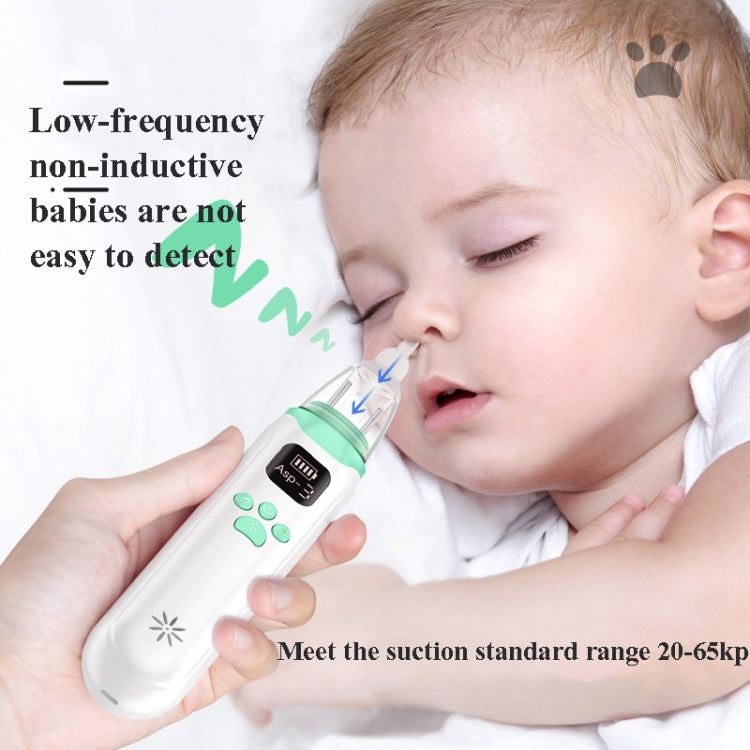 Infant Electric Nasal Aspirator With 3-gear Adjustable Nasal Clearer
