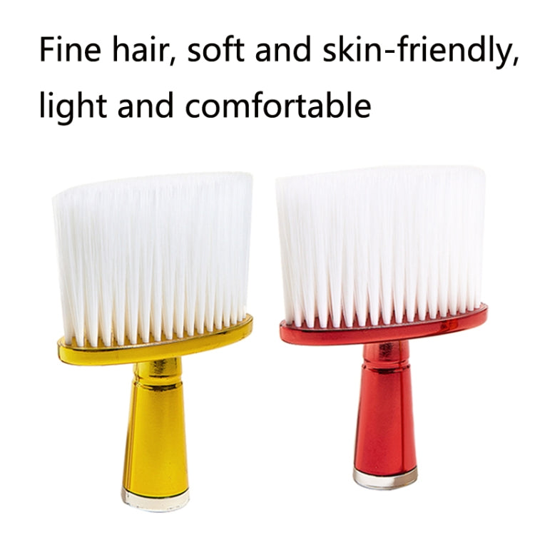 P6424 Hairdresser Sweeping Hair Brushes Hairdressing Nylon Soft Cleaning Brushes Home Hair Salons Shaving Broken Hair Brushes