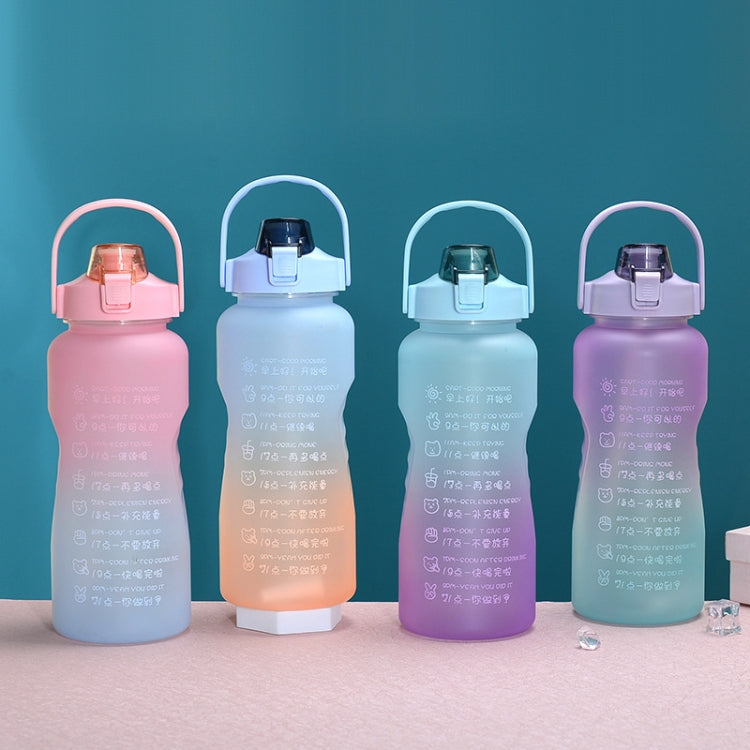 Large-Capacity Sports Water Cup Outdoor Drop-Proof Portable Straw Water Bottle