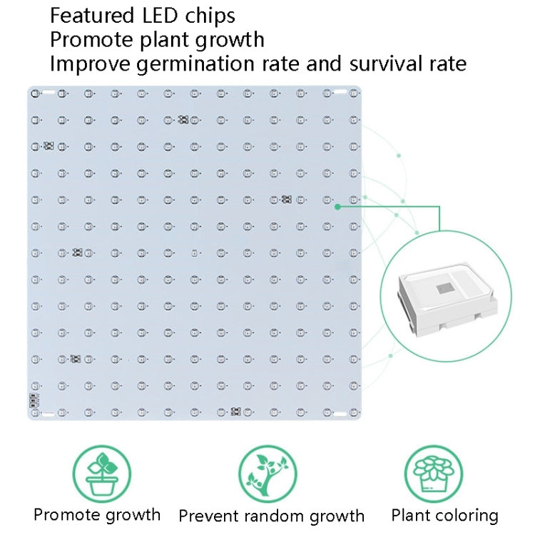 LED Plant Growth Light Indoor Quantum Board Plant Fill Light, Style: