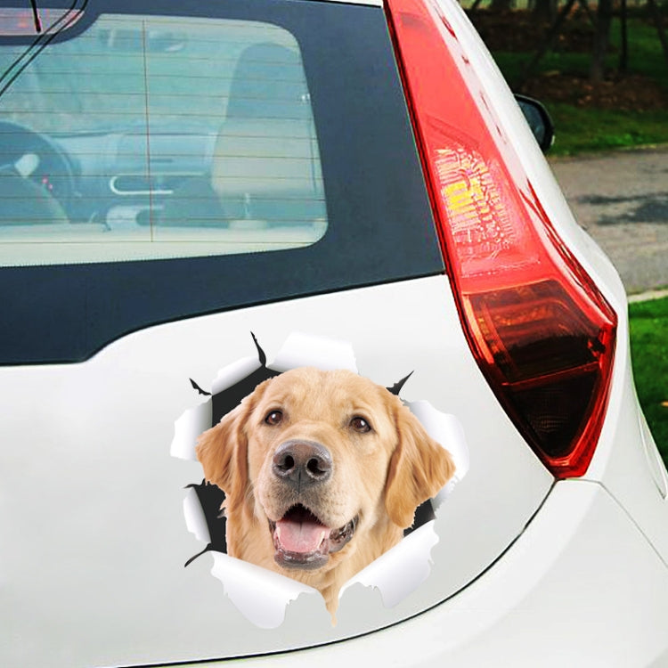 4 PCS 3D Simulation Animal Personality Car Stickers Glass Car Door Scratches Decorative Occlusion Stickers