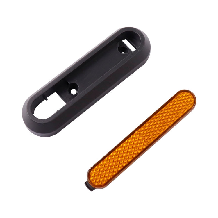 Electric Scooter Wheel Four-way Side Decorative Cover With Reflective Strips & Screws For Xiaomi Mijia 1S / Pro 2