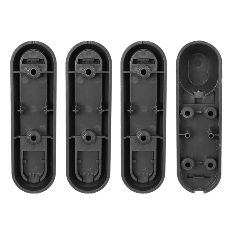 Electric Scooter Wheel Four-way Side Decorative Cover With Reflective Strips & Screws For Xiaomi Mijia 1S / Pro 2