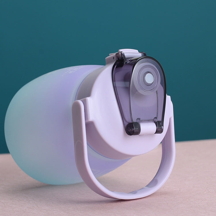 Portable Large Belly Water Cup High Temperature & Drop Resistant Straw Cup