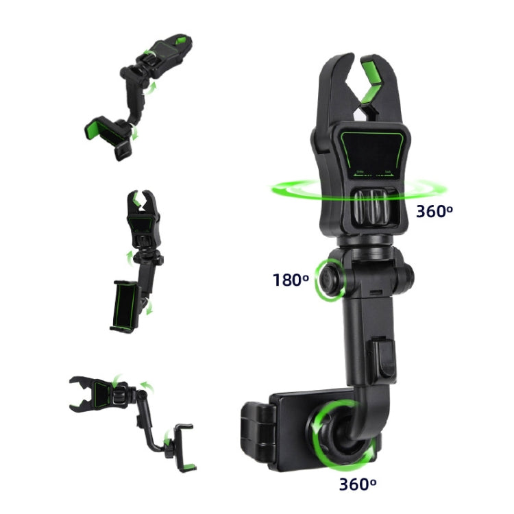 Car Rearview Mirror Mobile Phone Holder Pillow Universal Car Mobile Phone Holder