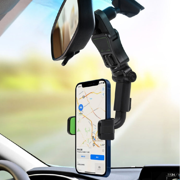 Car Rearview Mirror Mobile Phone Holder Pillow Universal Car Mobile Phone Holder