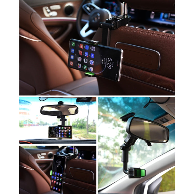 Car Rearview Mirror Mobile Phone Holder Pillow Universal Car Mobile Phone Holder