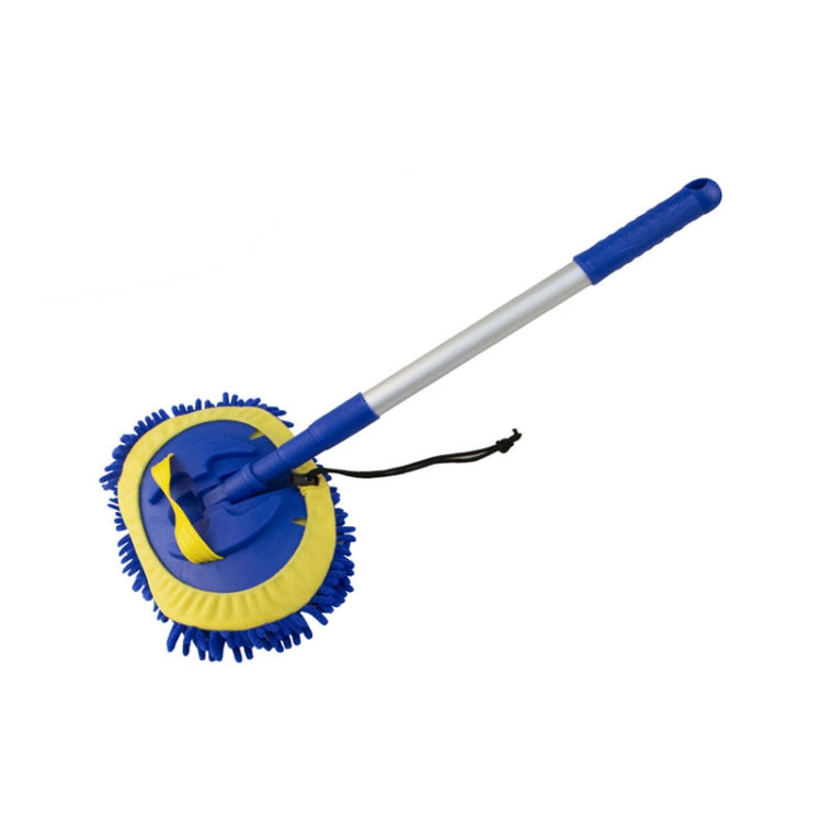 Chenille Water Brush Telescopic Rotary Roller Brush Cleaning Mop