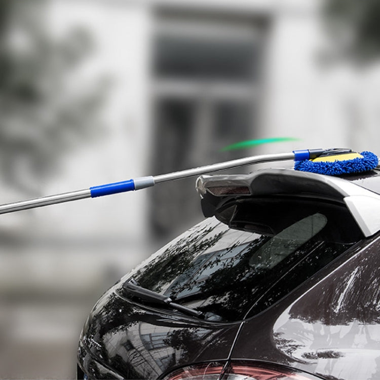 Chenille Water Brush Telescopic Rotary Roller Brush Cleaning Mop